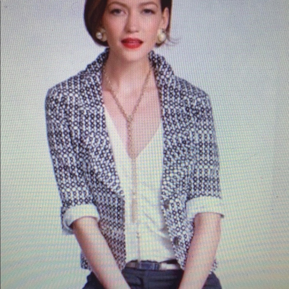 Not available Sold out CAbi 298 Du Jour Jacket Sz 2 Fitted Stretch